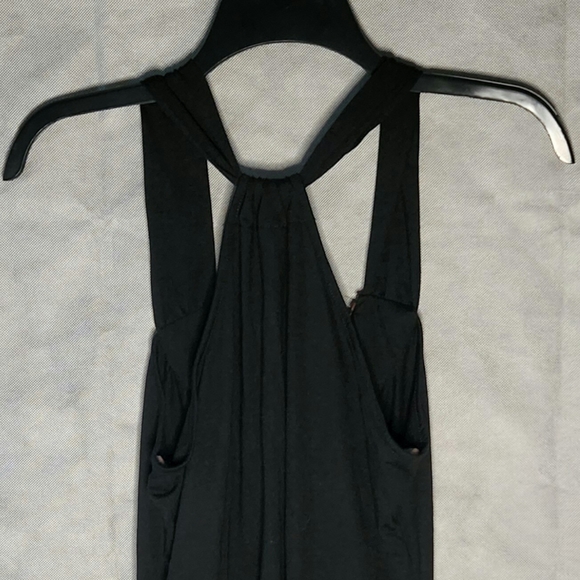 Lster Tee Shirt Dress Wood Beaded Embellishments - Picture 8 of 9